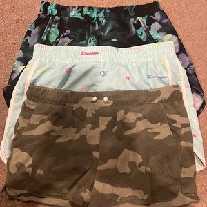 3- Girls Extra Large Shorts